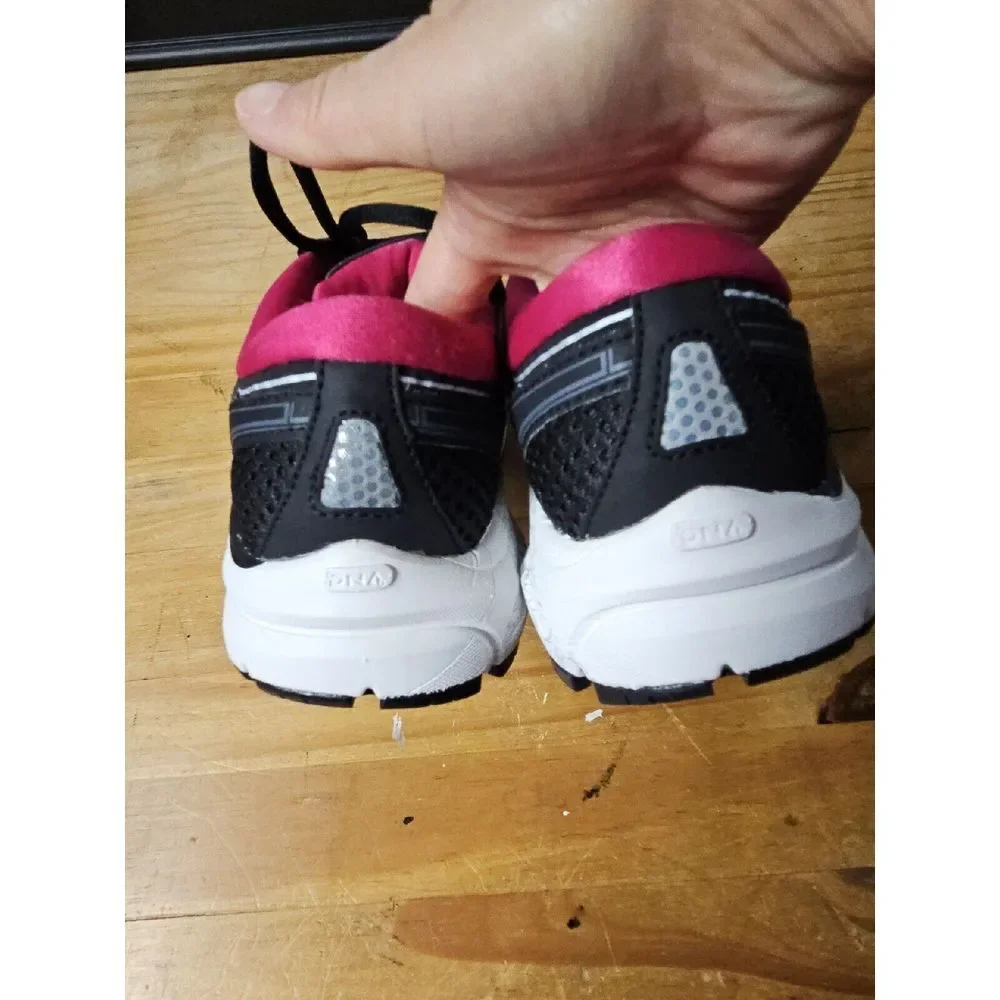 Size 5 Narrow  ( 2A)  - Brooks Addiction 13‎ Black/pink/gray - 1202532A070